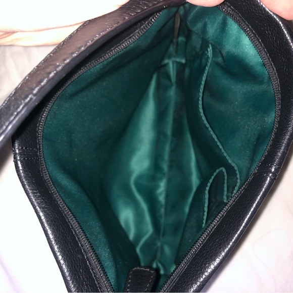 Coach Black Pebbled Leather Hobo Shoulder Bag - Picture 14 of 14